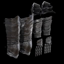 BLAIDD ARM & LEG PLATE ARMOR COSPLAY LIFESIZE – ELDEN RING FAN ART STL 3d model