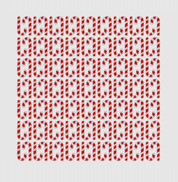Candy Canes textile 3d model
