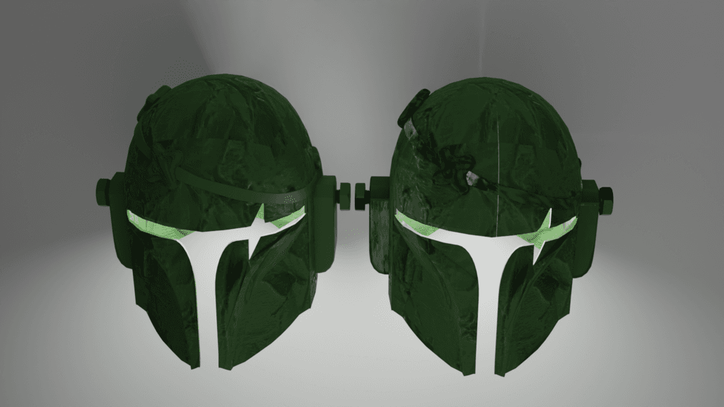 Frankenstein Mandalorian custom 3d model