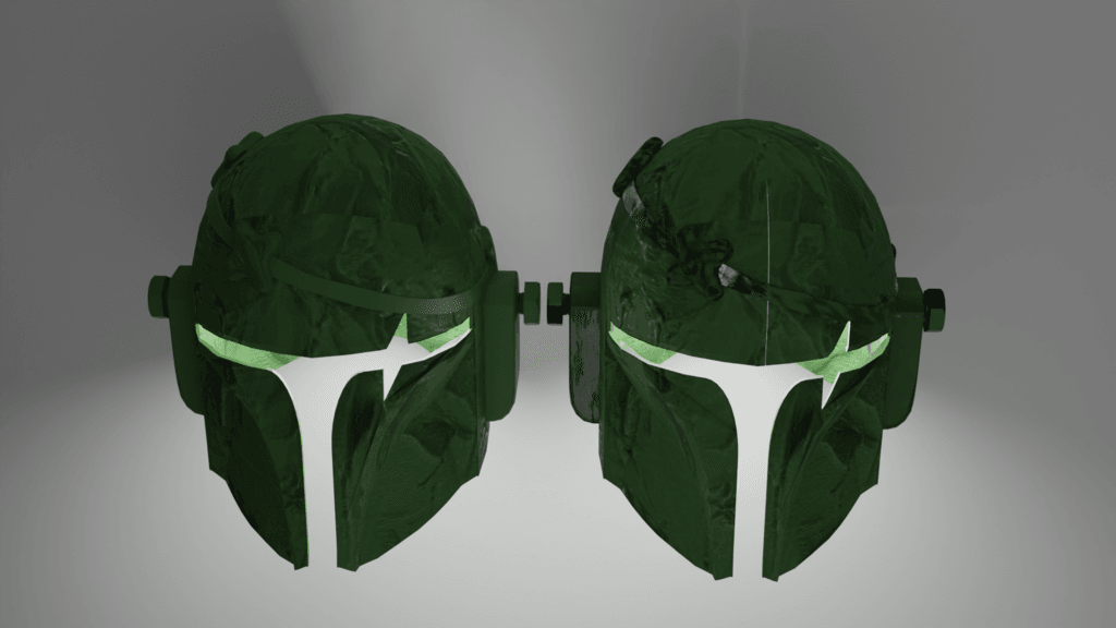 Frankenstein Mandalorian custom 3d model