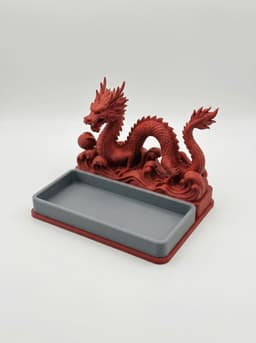 Dragon Desk Organizer & Tray 3d model