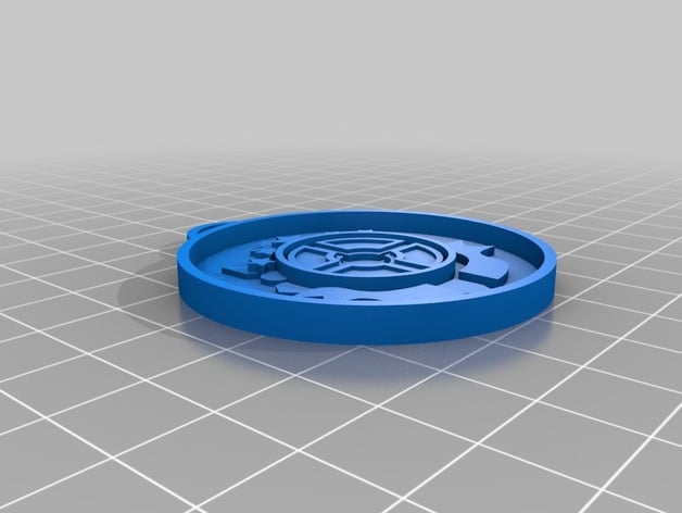 TF2 Logo Keychain 3d model