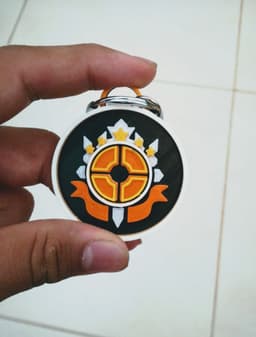 TF2 Logo Keychain 3d model
