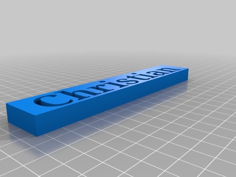 My Name 3d model