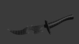 Fantasy Dagger 3d model