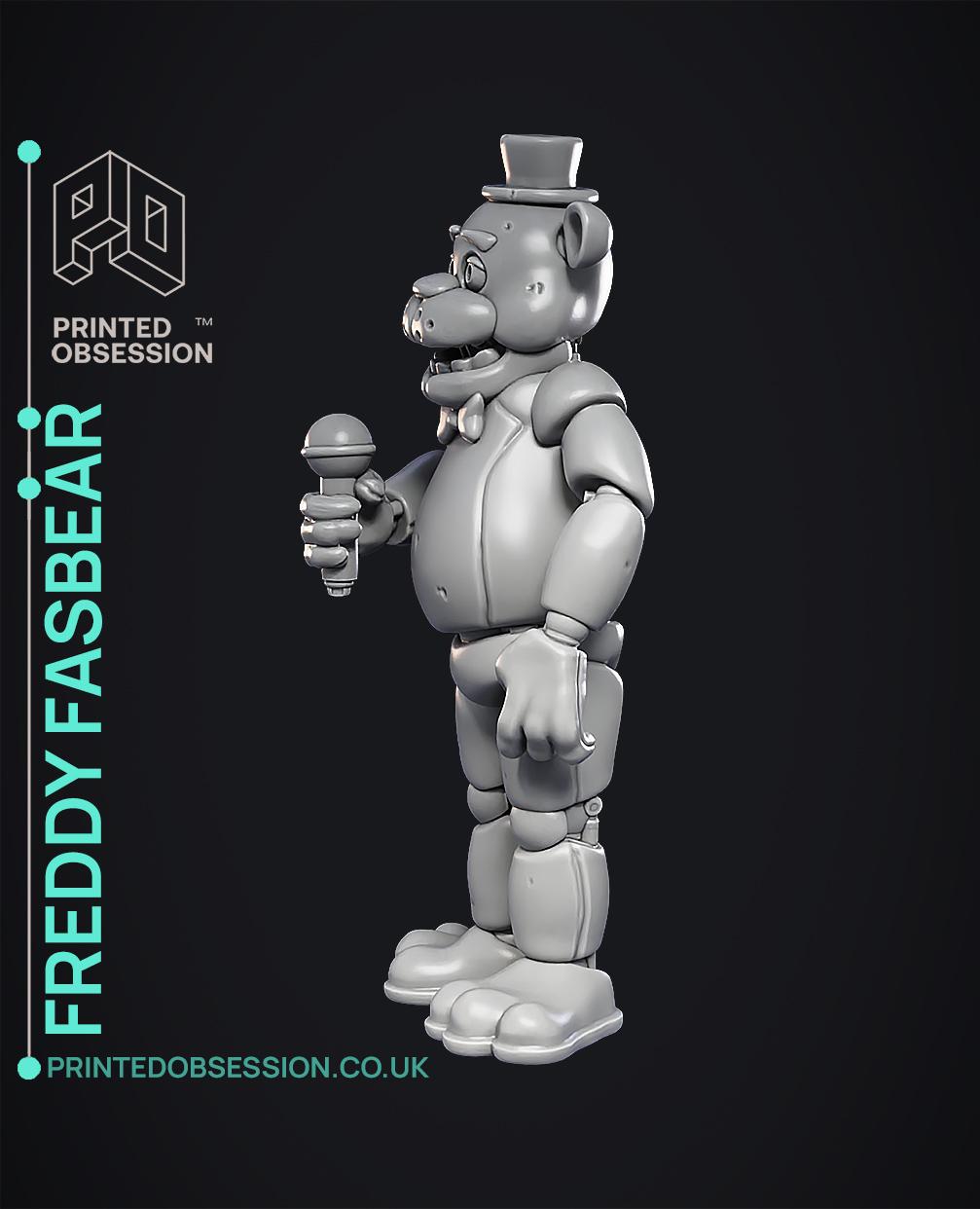 Freddy Fazbear - FNAF - Fan Art 3d model
