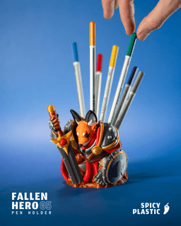 Fallen Hero 3d model