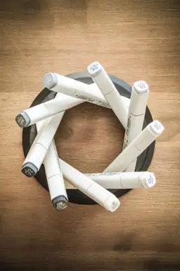 Copic Stand - Parametric Hyperboloid 3d model