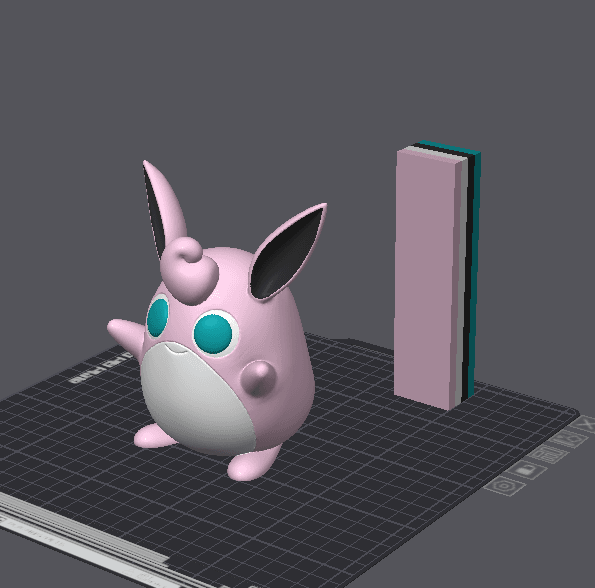 Wigglytuff - Basic & Ornamental - Pokemon 3d model