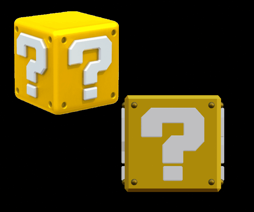 Question Block 3d model