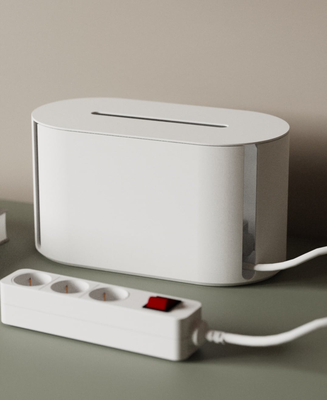 Cable Management Box - Cable Storage Collection 3d model