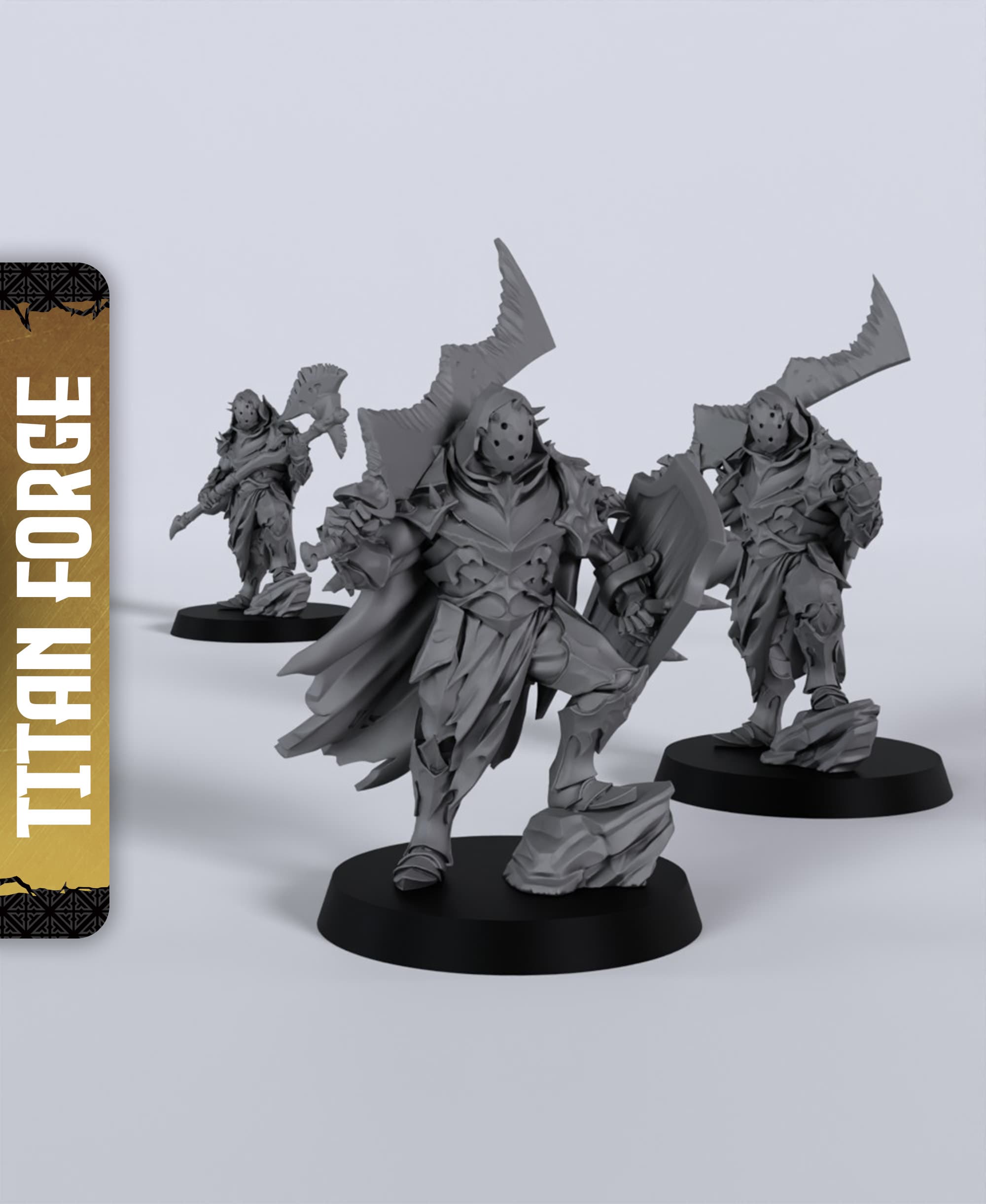 Human Fighter - With Free Dragon - 5e DnD Inspired for RPG and Wargamers 3d model