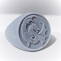 Dragon Ring V2 (3D Print Model)