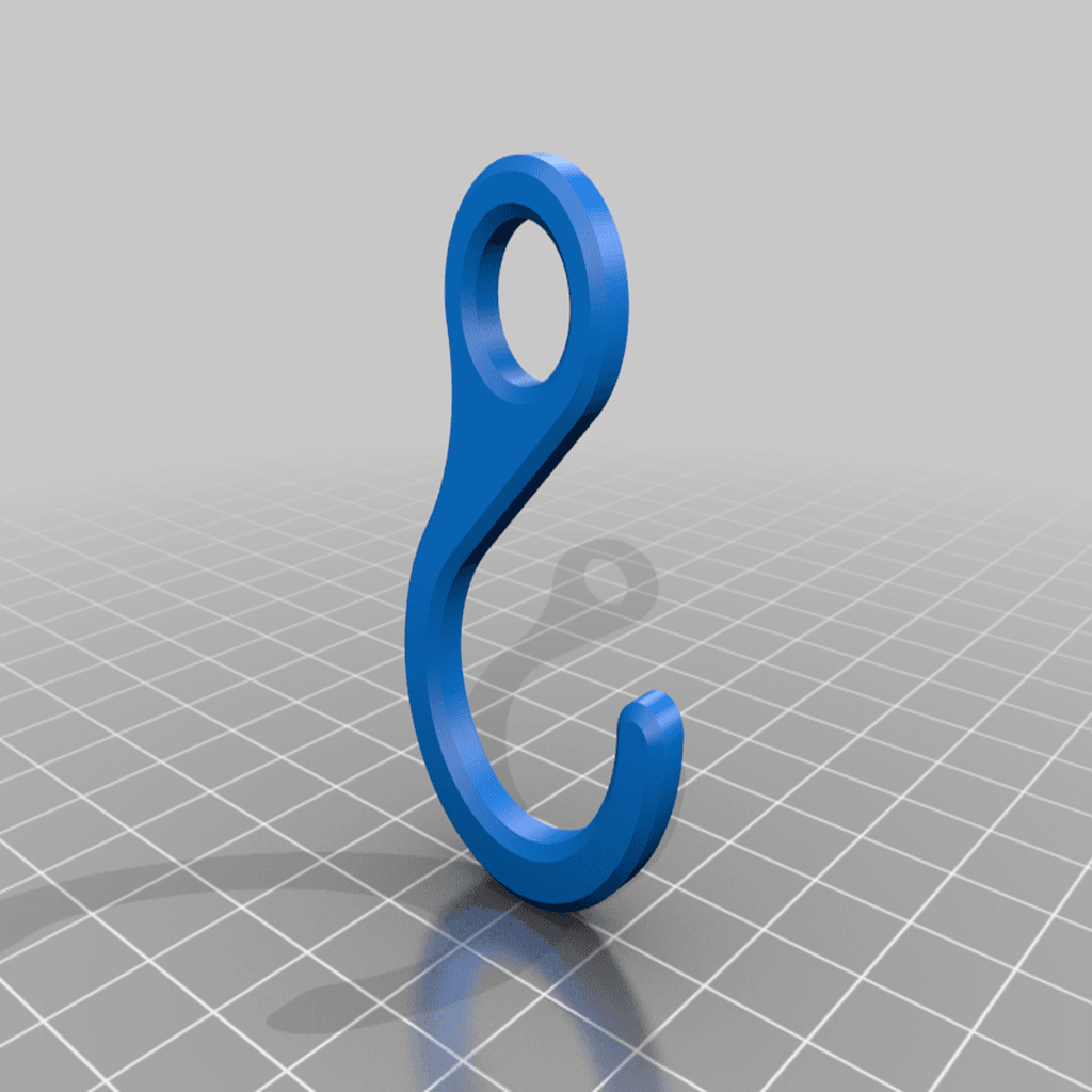 Wall hanger system 3d model