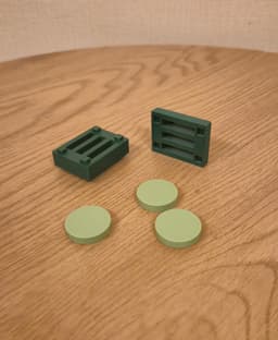 Fidget Roller Toy – Compact 3D Printable Handheld Stress Reliever 3d model