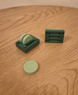 Fidget Roller Toy – Compact 3D Printable Handheld Stress Reliever 3d model