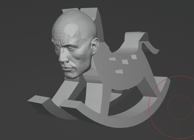 ROCKing horse 3d model