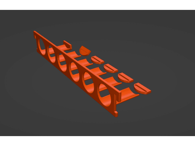 Vallejo Paint Rack | Mods 3d model