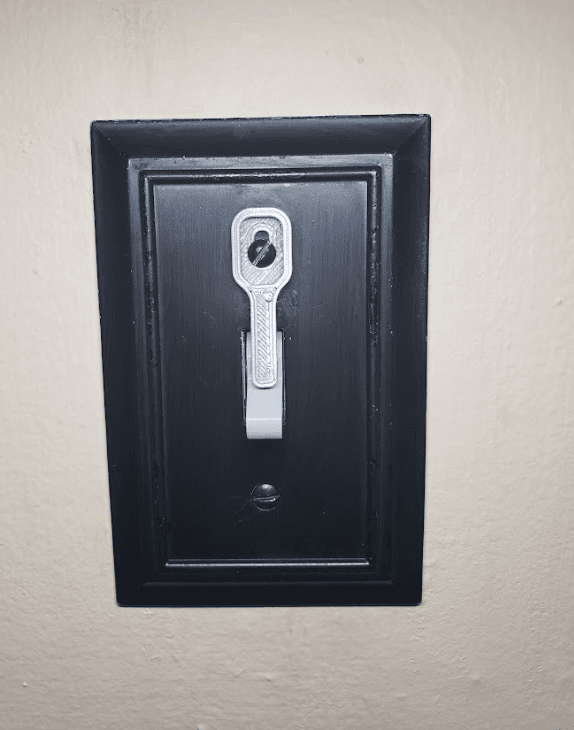 Light Switch Blocker 3d model