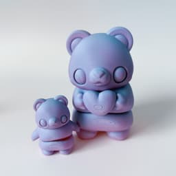 Teddy Bear flexi 3d model