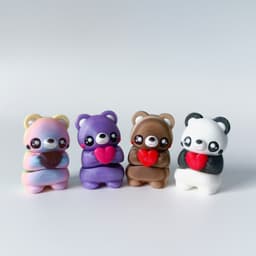 Teddy Bear flexi 3d model