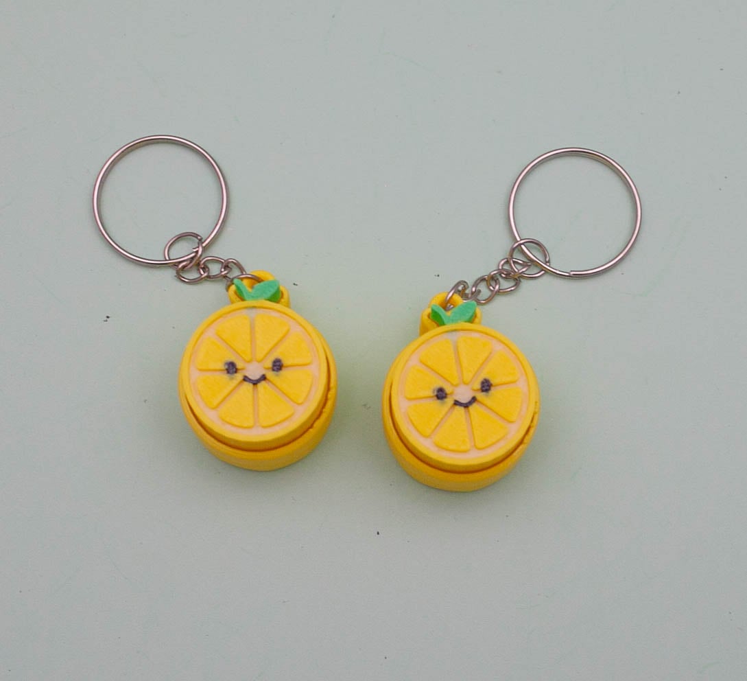 Fruit Clicky Keychains Bundle 3d model