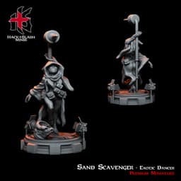 Sand Scavenger - Exotic Dancer 3d model