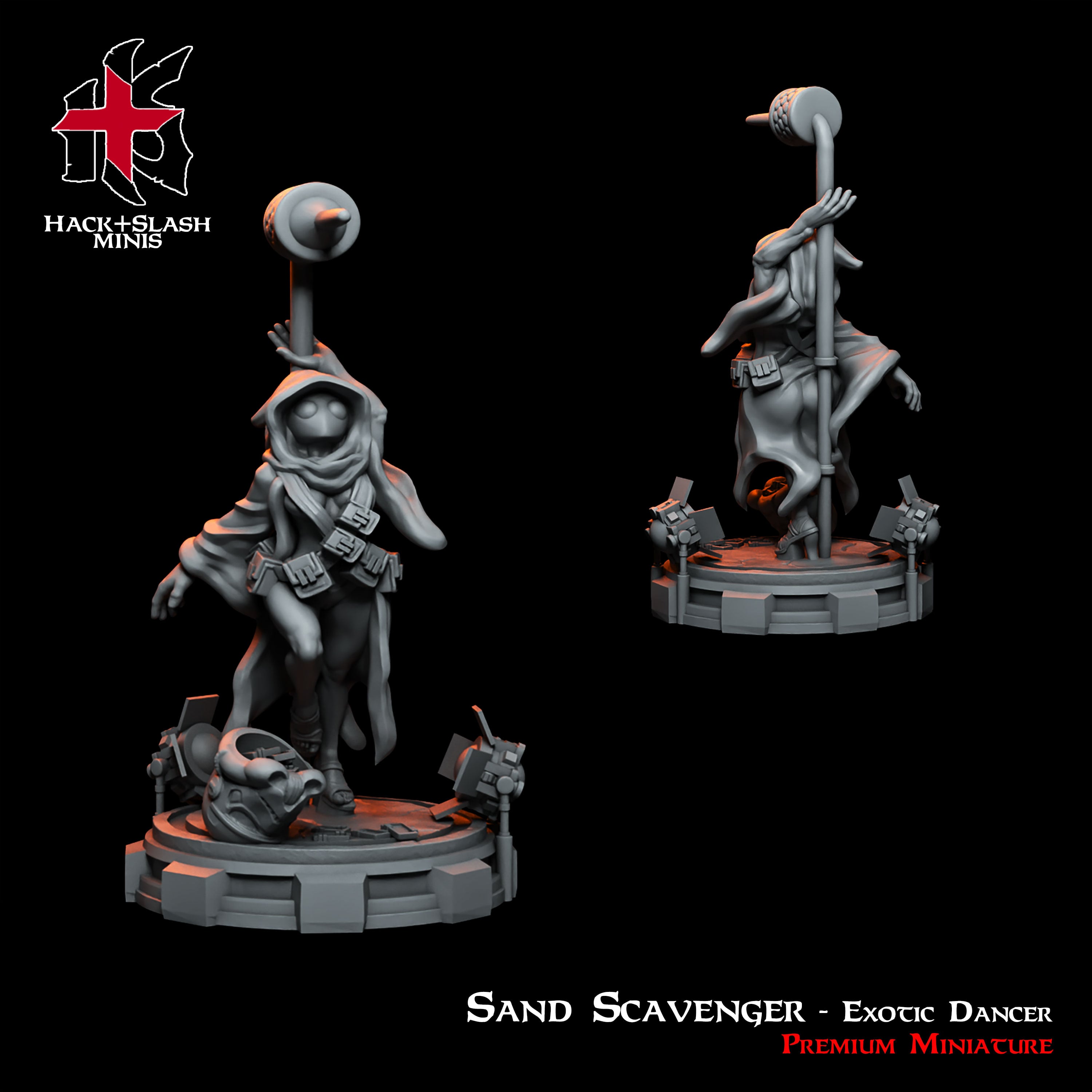 Sand Scavenger - Exotic Dancer 3d model