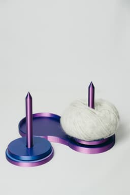 Double Yarn Holder 3d model