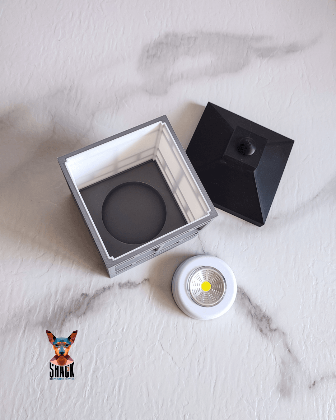 Japanese Temple-Inspired Lamp Set 3d model