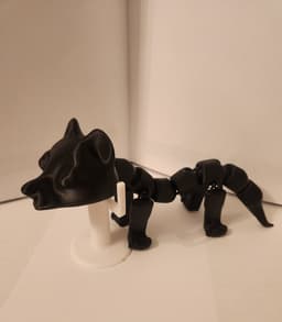 Articulated Stoat 3d model