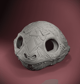 Ornate Venusaur Skull (Pokemon) 3d model