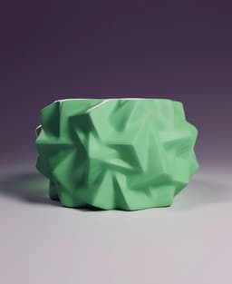 Pryramids Spin Planter 3d model