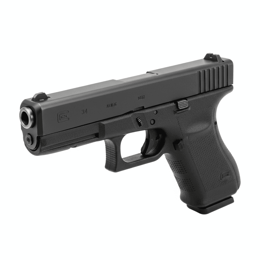 Handguns : Glock 34 Competition Tactical Pistol 3d model