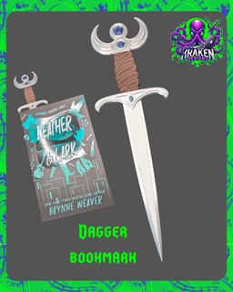 Dagger bookmark 3d model