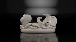 TEALIGHT HOLDER COBRA V.2 3d model