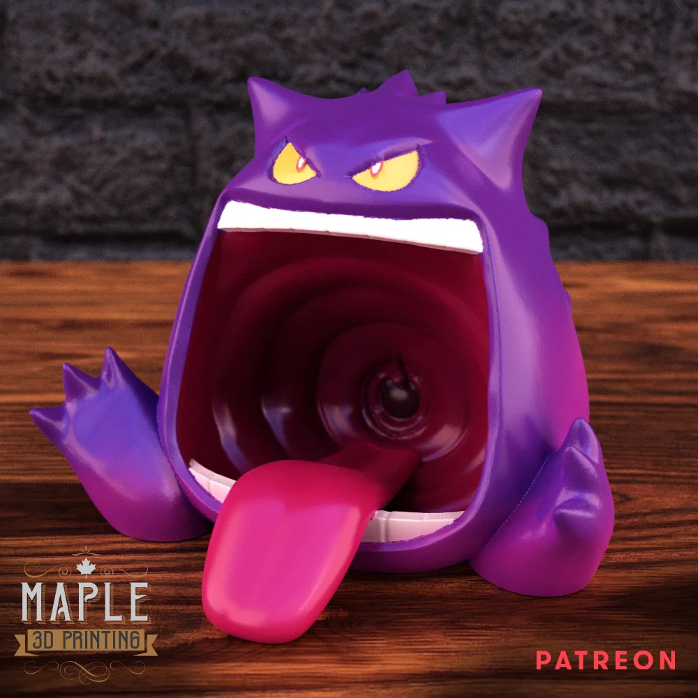 Gengar VMax - Support Free - Pokemon 3d model