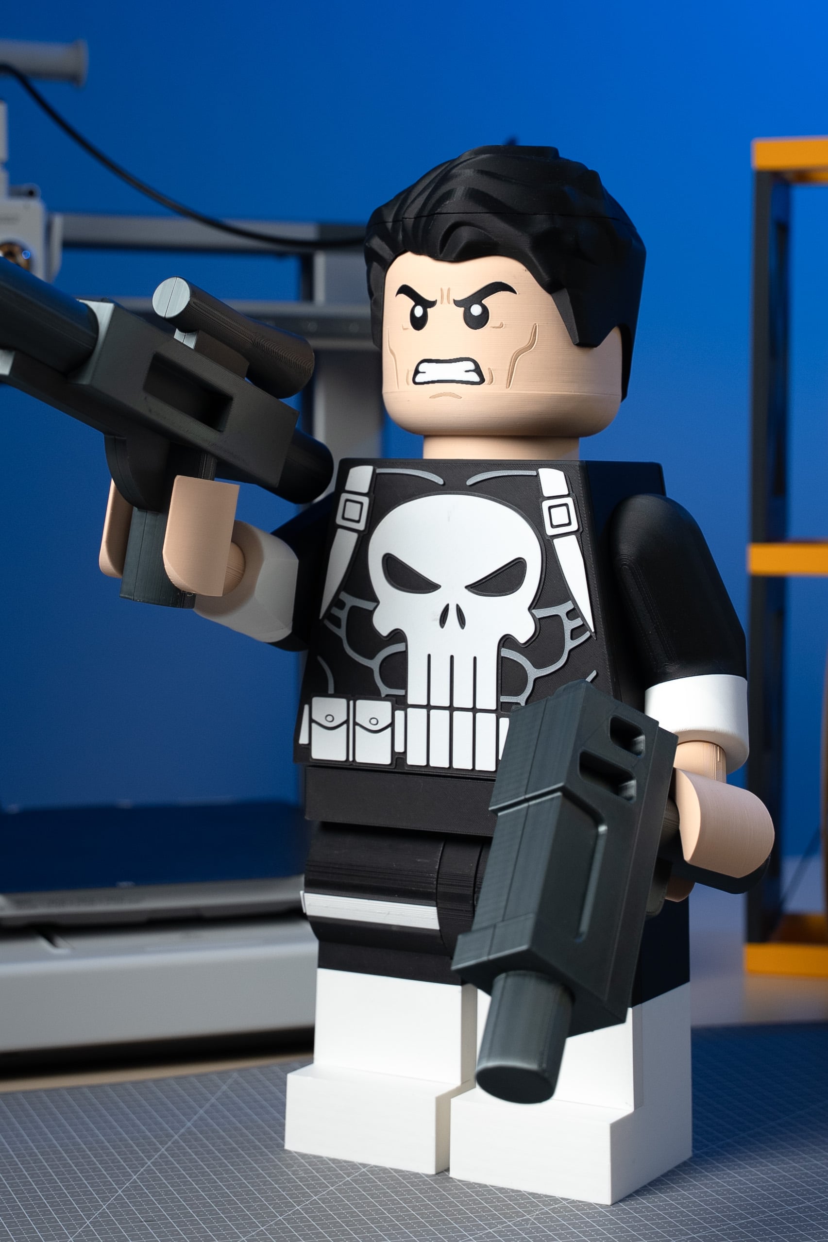 Punisher Modular Figure 3d model