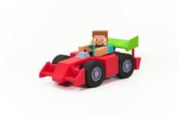 Minecraft Steve's Race Car 3d model