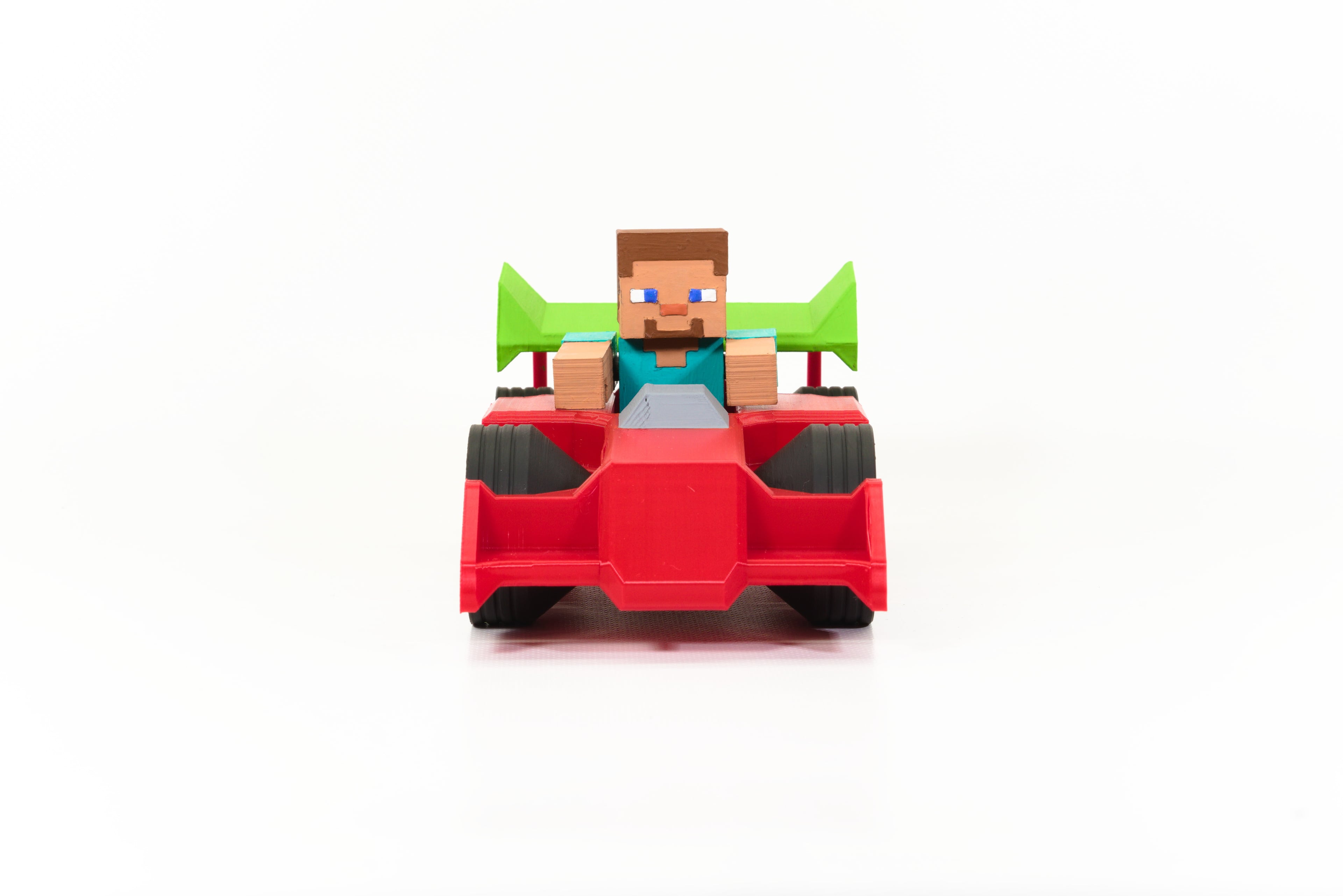 Minecraft Steve's Race Car 3d model