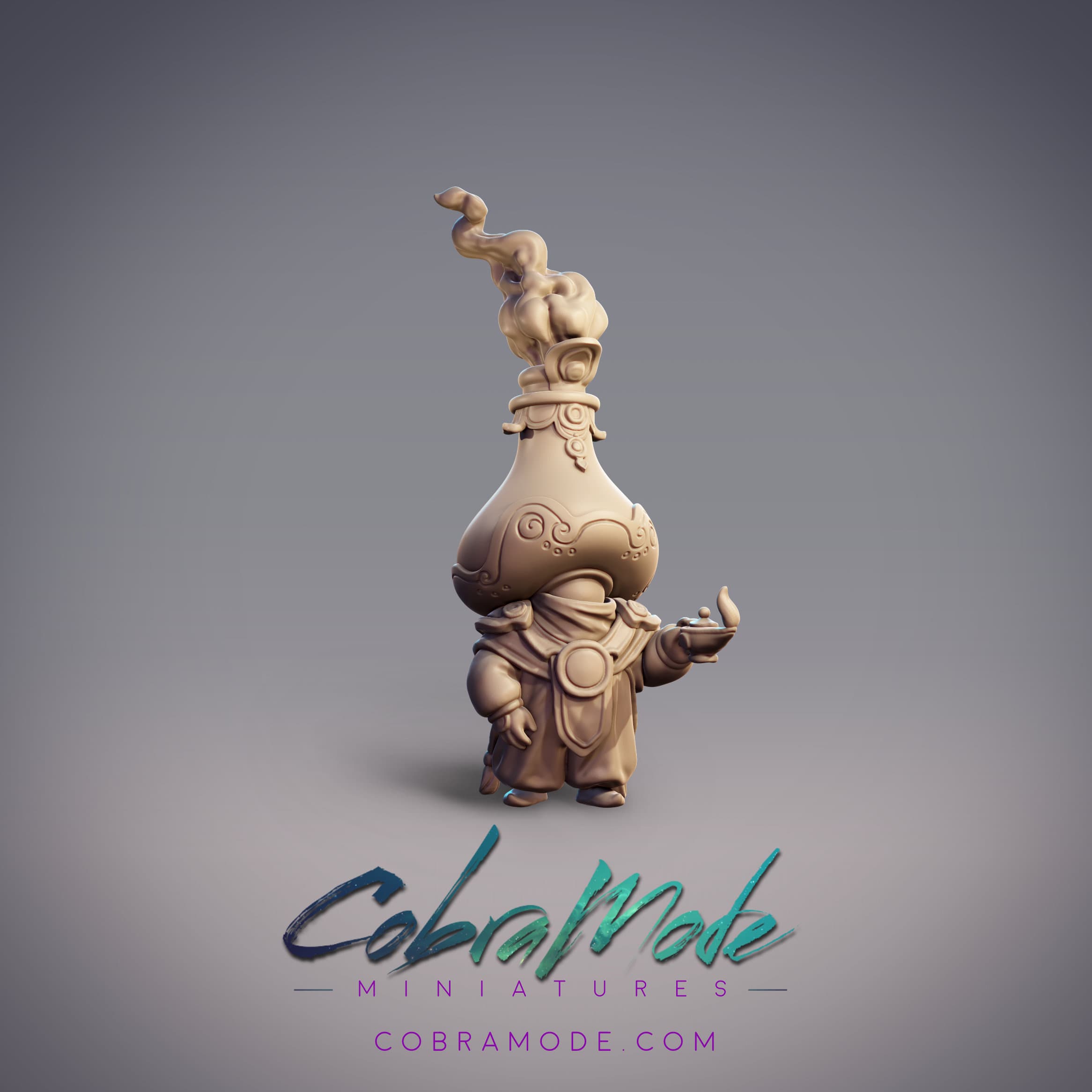 Flame Apprentice - Lamplighter Shagerd (Pre-supported) 3d model