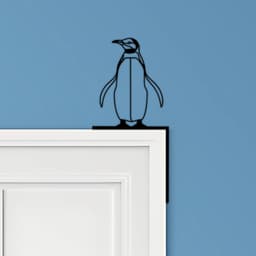 Penguin Door Corner Decor 3d model