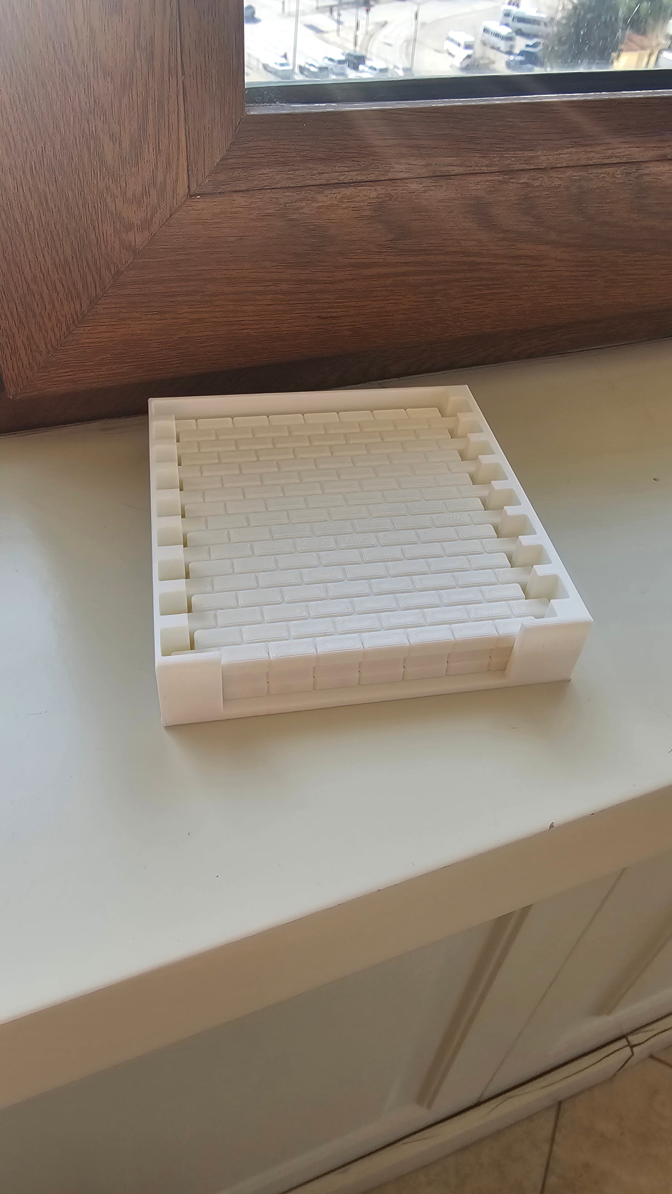 Brick Coaster 3d model