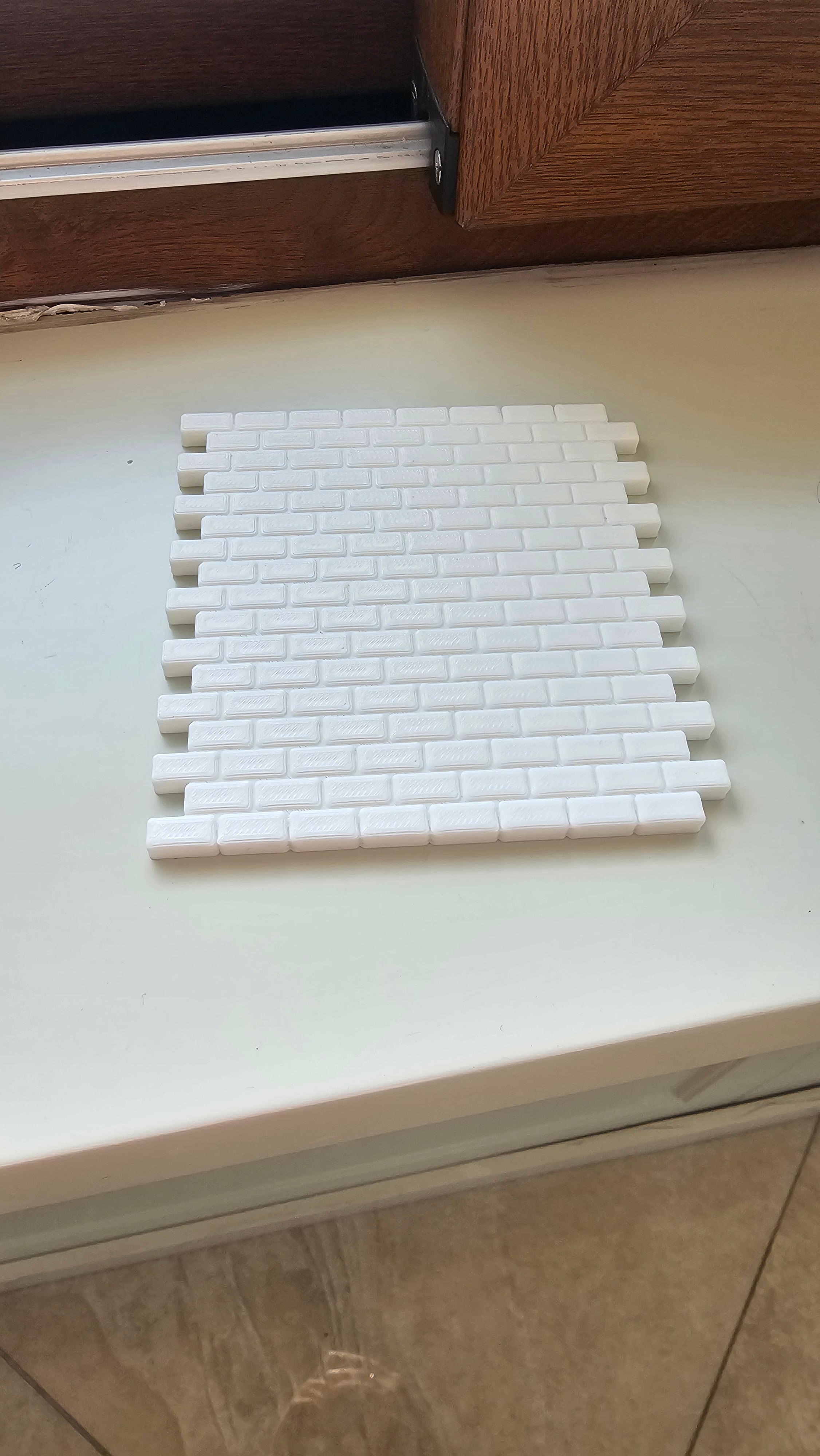 Brick Coaster 3d model