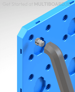4x8 MU - Simple Bolt-Locked Shelf 3d model
