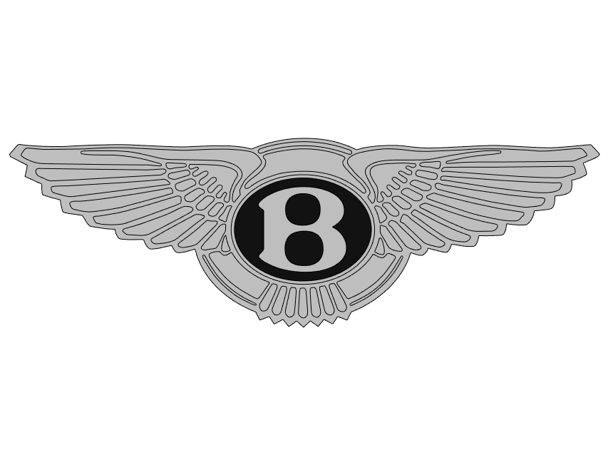 Bentley 3D logo 3d model