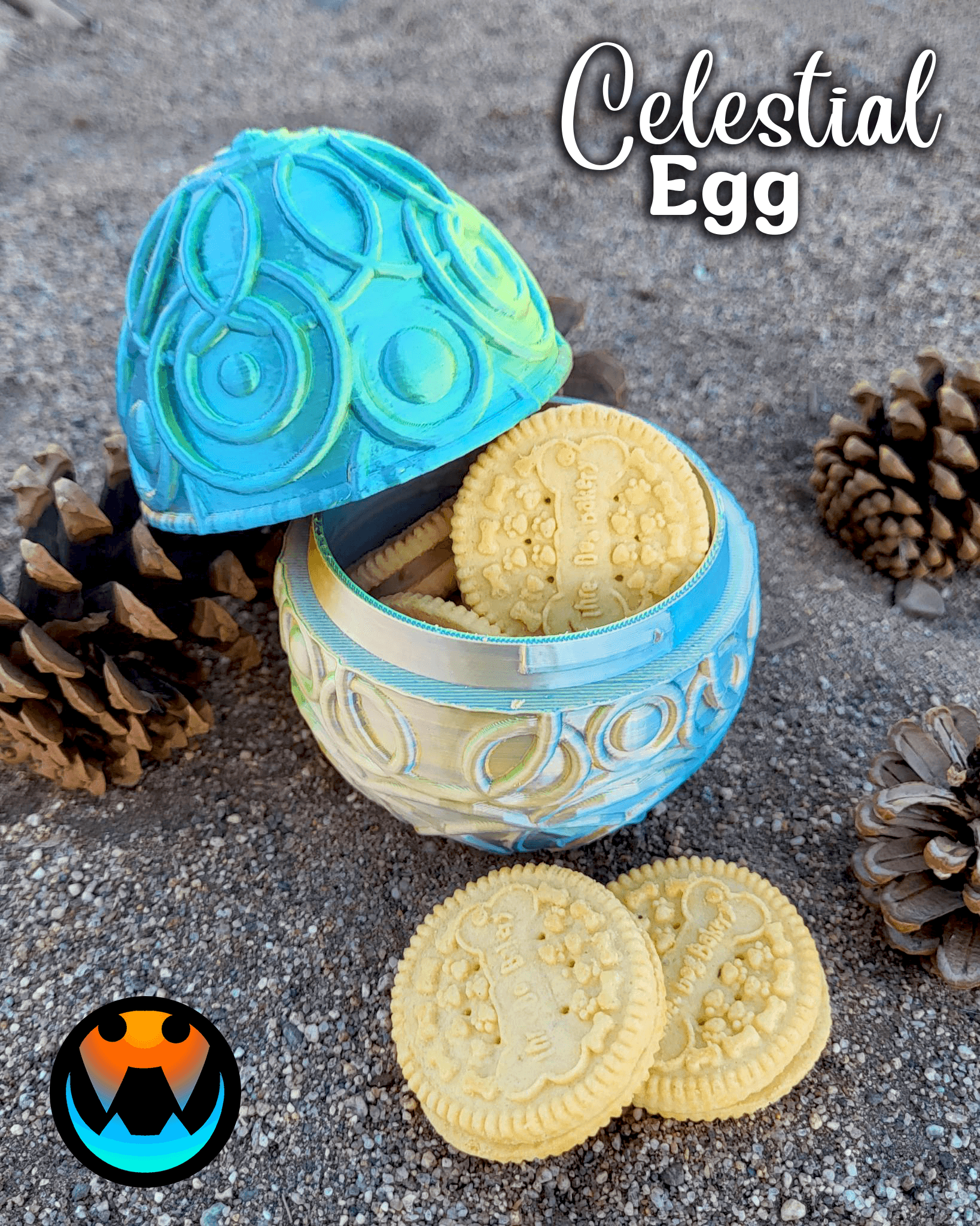 Celestial Egg 3d model