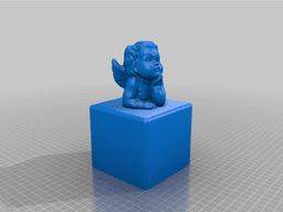 Garden post angles 3d model