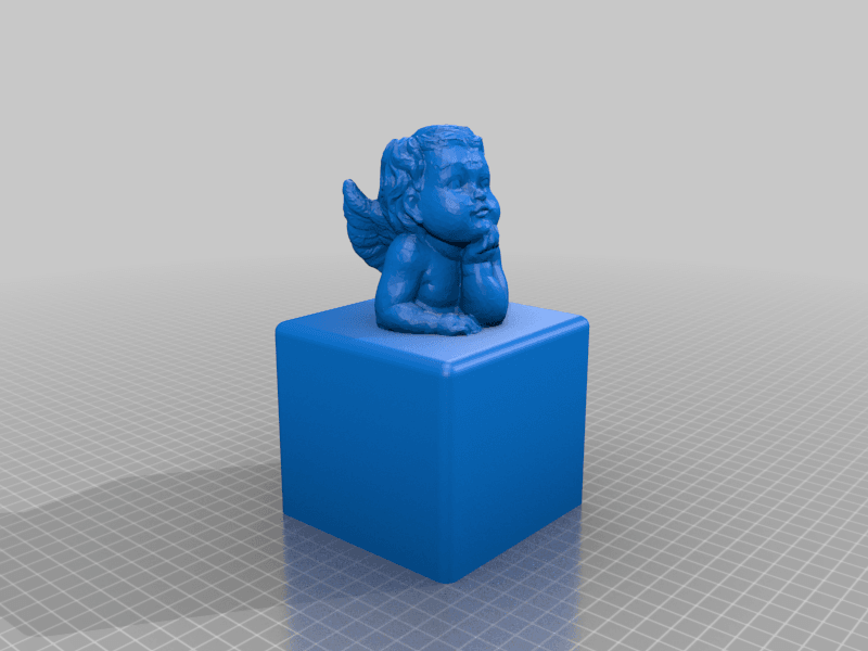 Garden post angles 3d model