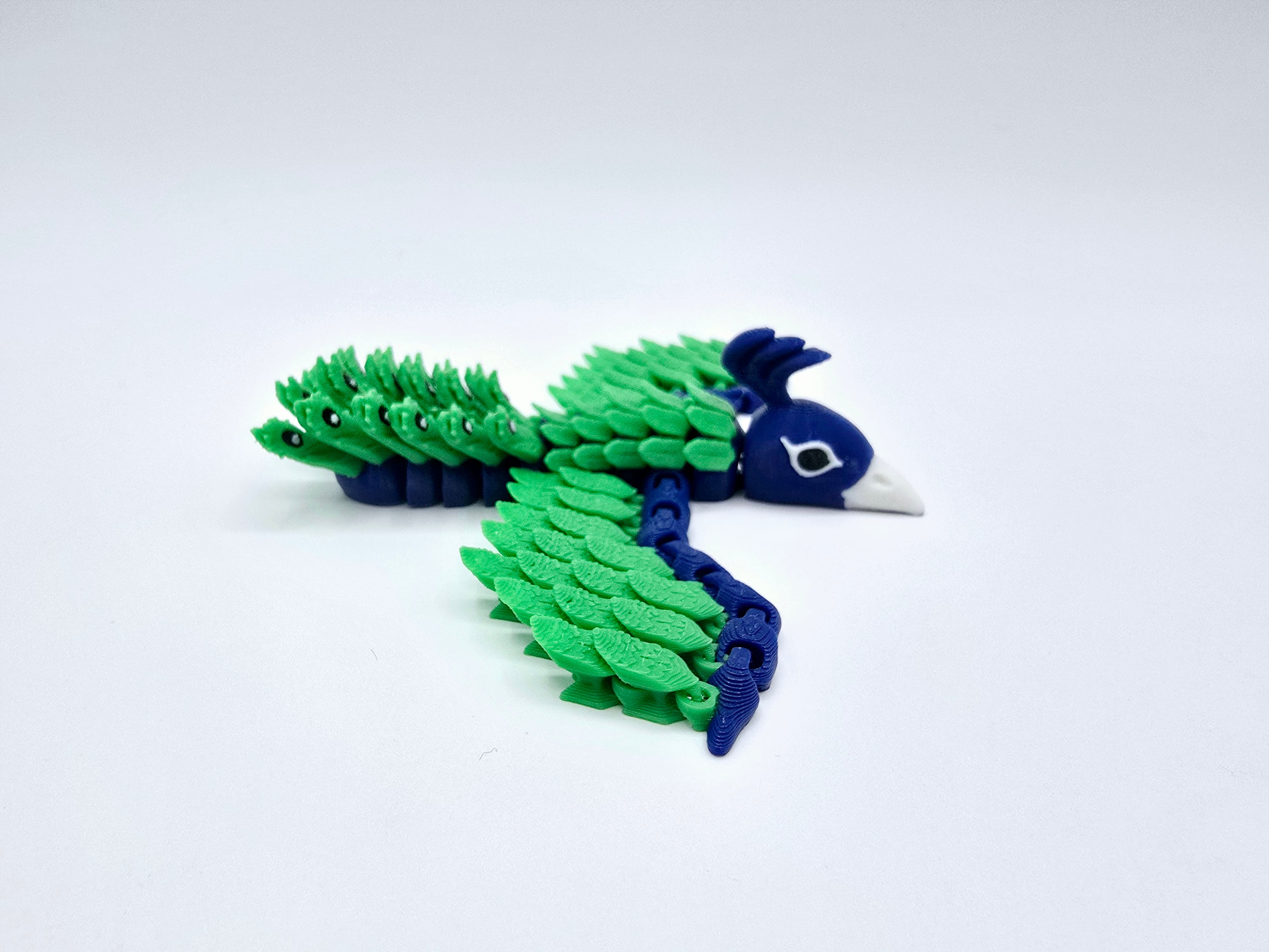 POCKET PET FLEXI PEACOCK 3d model